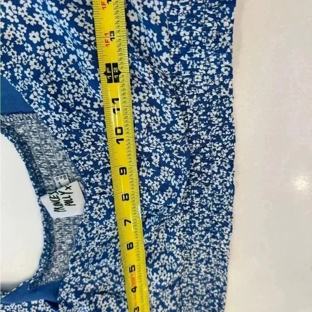 Princess Polly 2-piece set. Mini ruffle skirt short sleeve crop top size 6 - Picture 6 of 12